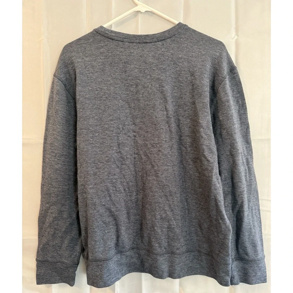 Cuddle Duds Fleece Sweatshirt Shirt Women's L Blue Super‎ Soft Pullover - Picture 3 of 3